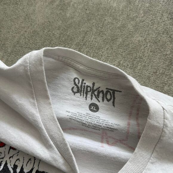 Slipknot White Band TShirt - Picture 3 of 4
